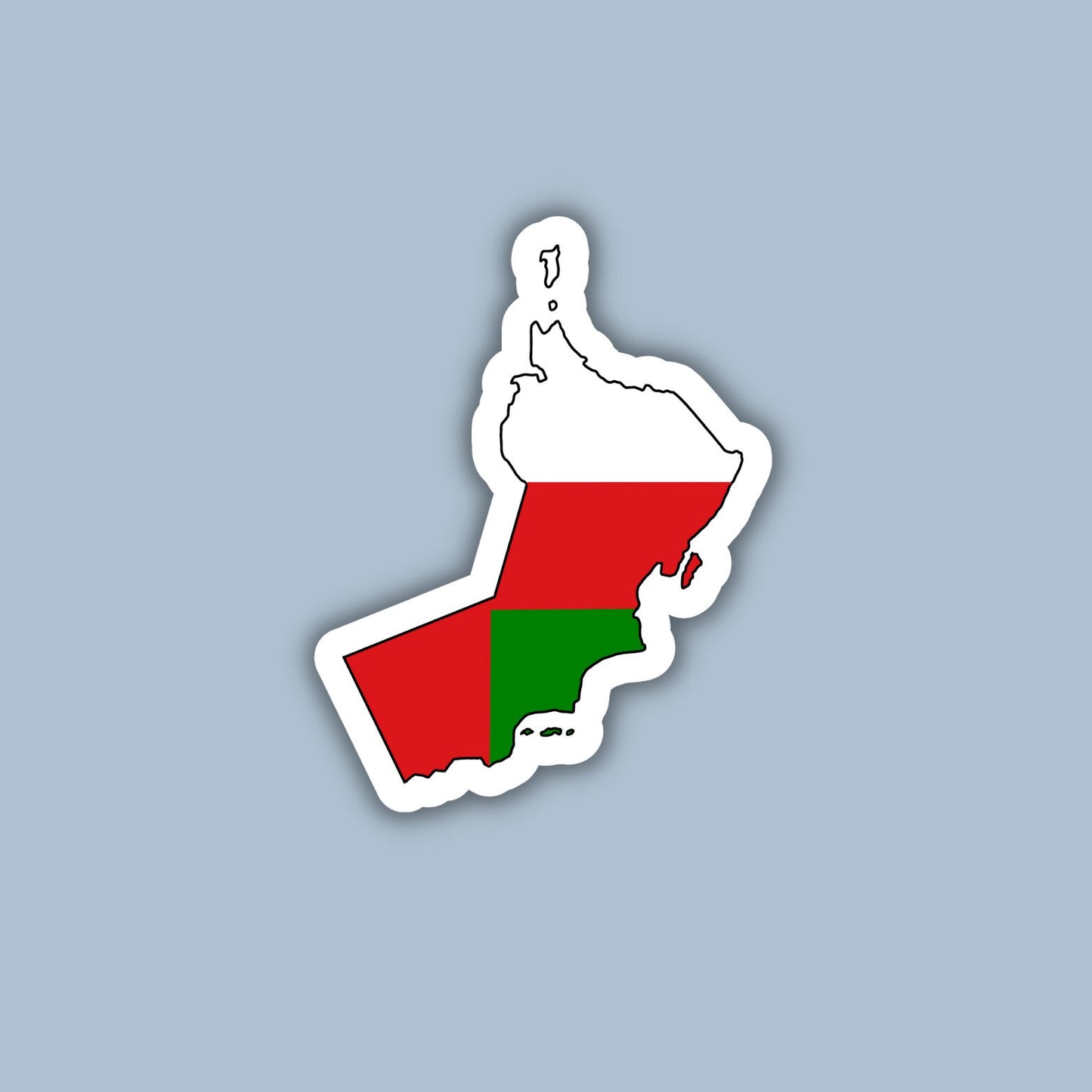Oman Sticker
