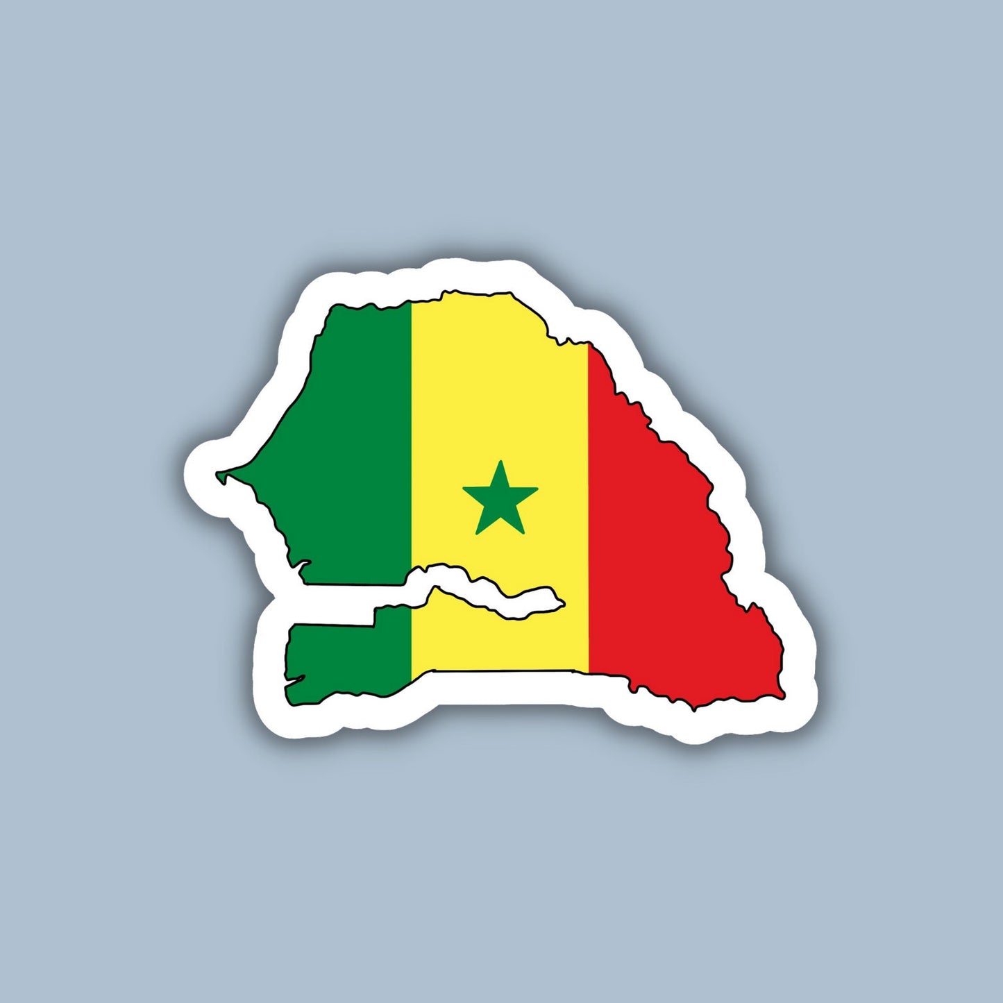 Senegal Sticker
