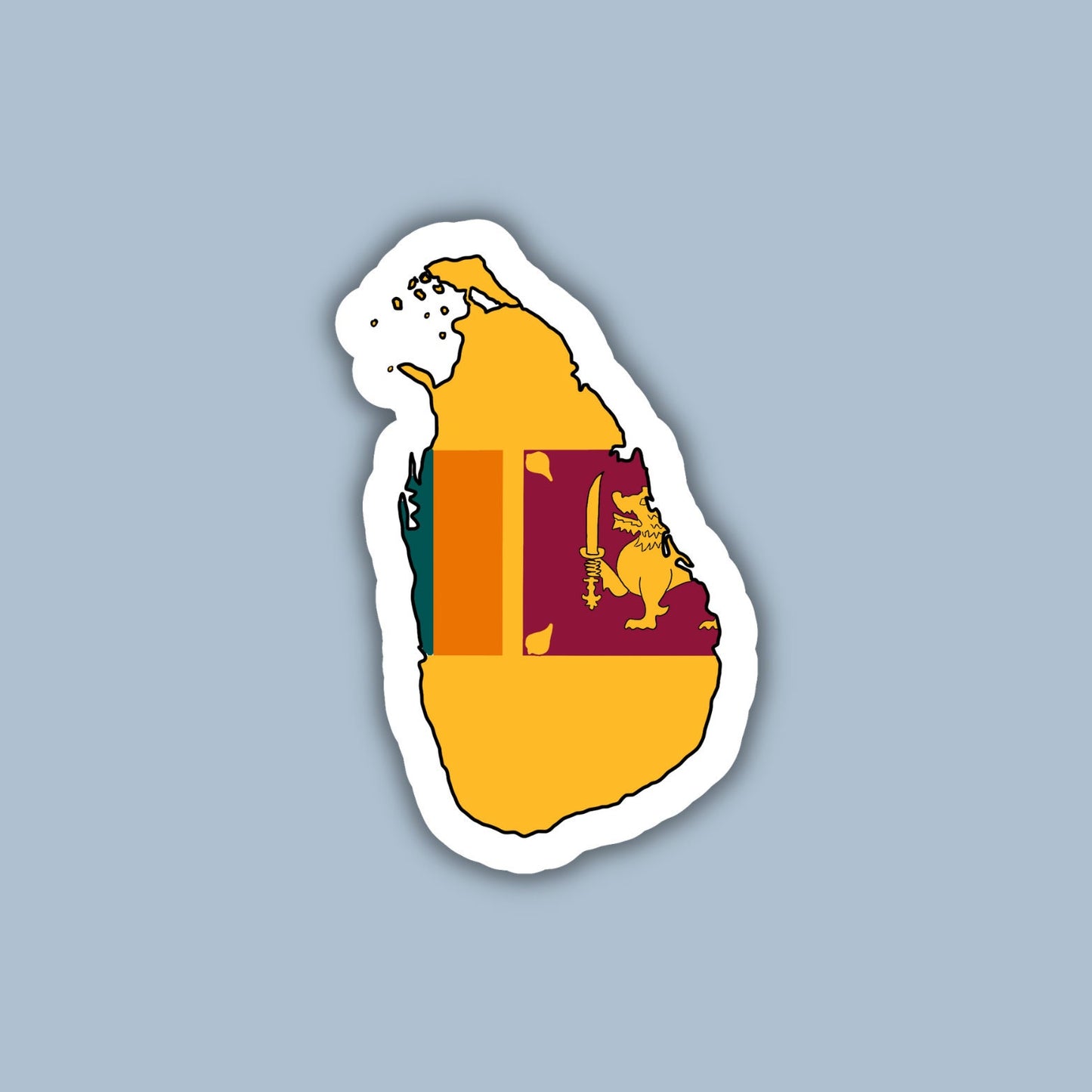 Sri Lanka Sticker
