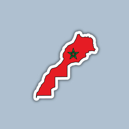 Morocco Sticker