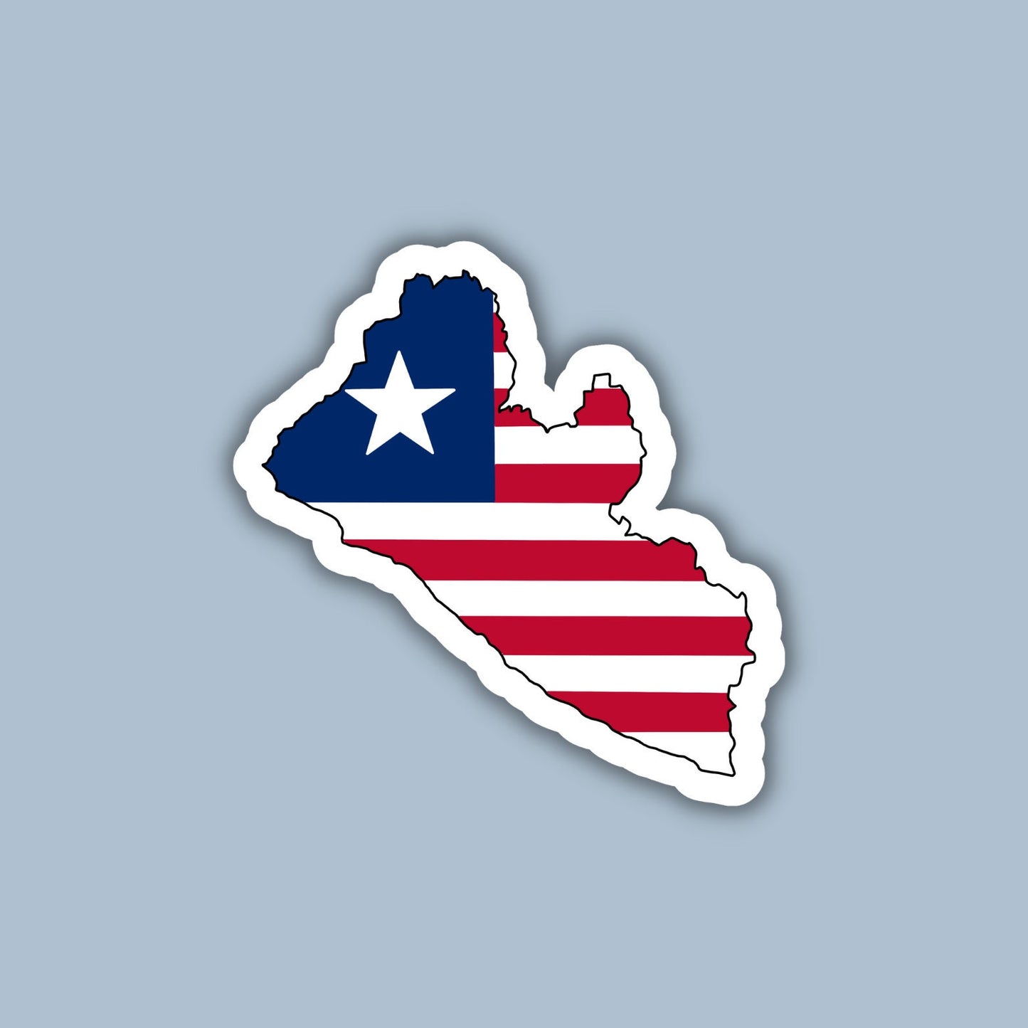 Liberia Sticker